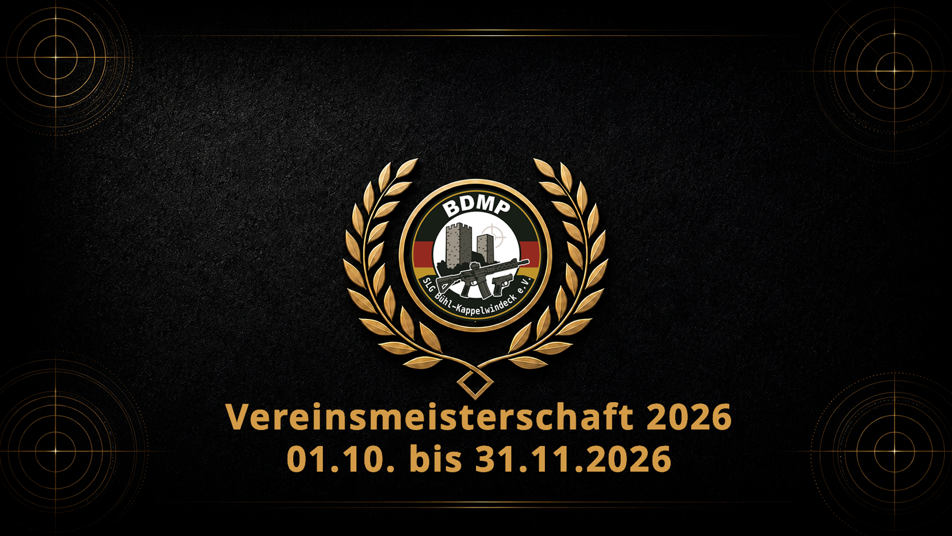 BDMP SLG Bühl Kappelwindeck - Vereinsmeisterschaft 2026